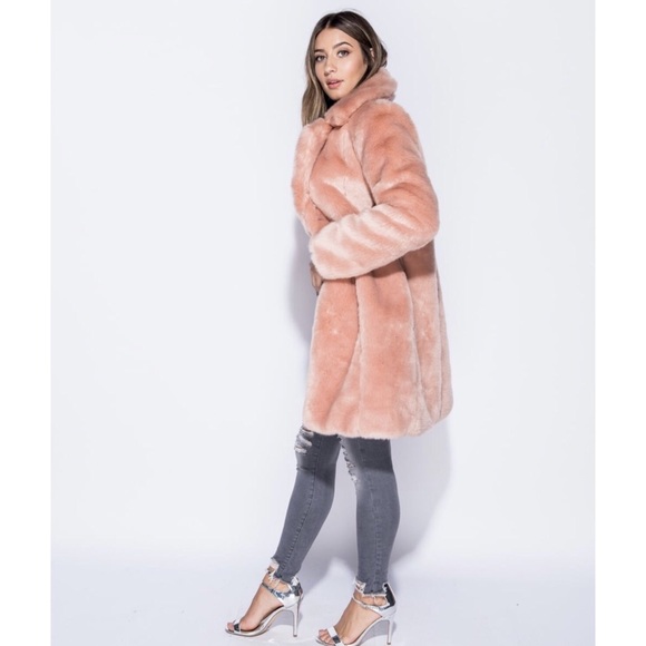 🚨SALE!! Faux Fur Coat - Picture 5 of 8